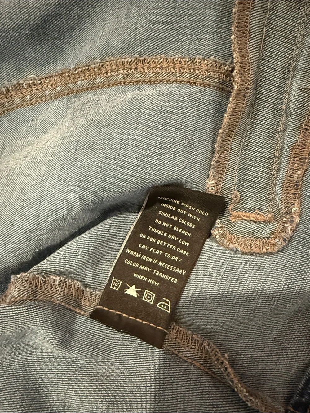 Nanette Lepore dark rinse denim vest sz L